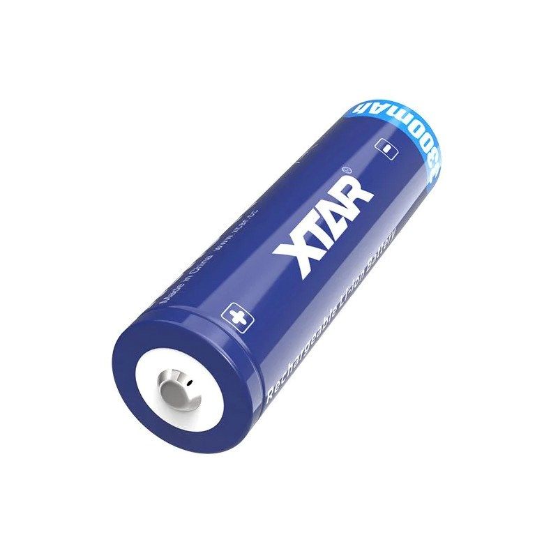 XTAR BATTERY 18650 3.6V 3300MAH LI-ION WITH PROTECTION 18650-3300 Baterie, akumulatorki i ładowarki/Akumulatorki Your Sports Performance