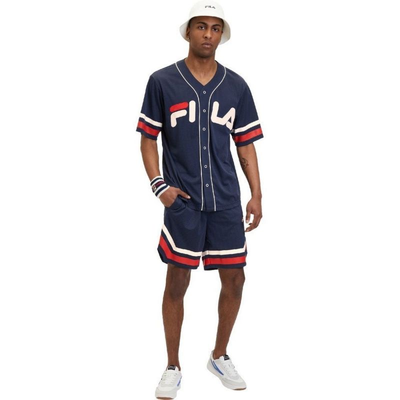 Fila Lashio Baseball Shorts M FAM0651.50004 Clothing/Lifestyle/Trousers, shorts/Fila Your Sports Performance