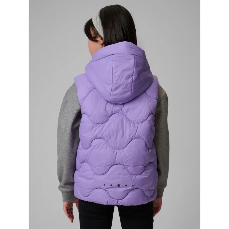 Girls' hooded vest 4F 4FJRSS26TVJAF355-51S 4f