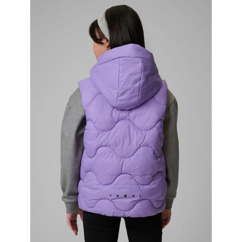Girls' hooded vest 4F 4FJRSS26TVJAF355-51S 4f