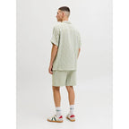 Jack&Jones men's striped shorts JPSTJAIDEN COBA STRIPE JOG SHORTS REG SN 12274413 TEA/STRIPES Jack&Jones