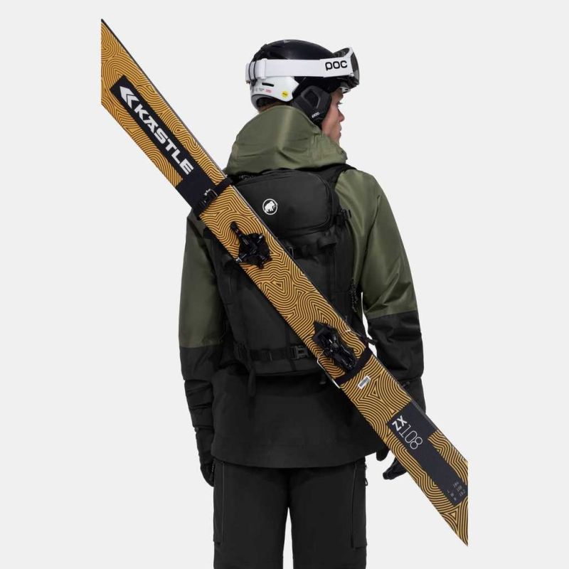 Mammut Nirvana 28 ski backpack - black Odzież militarna/Spodnie Your Sports Performance