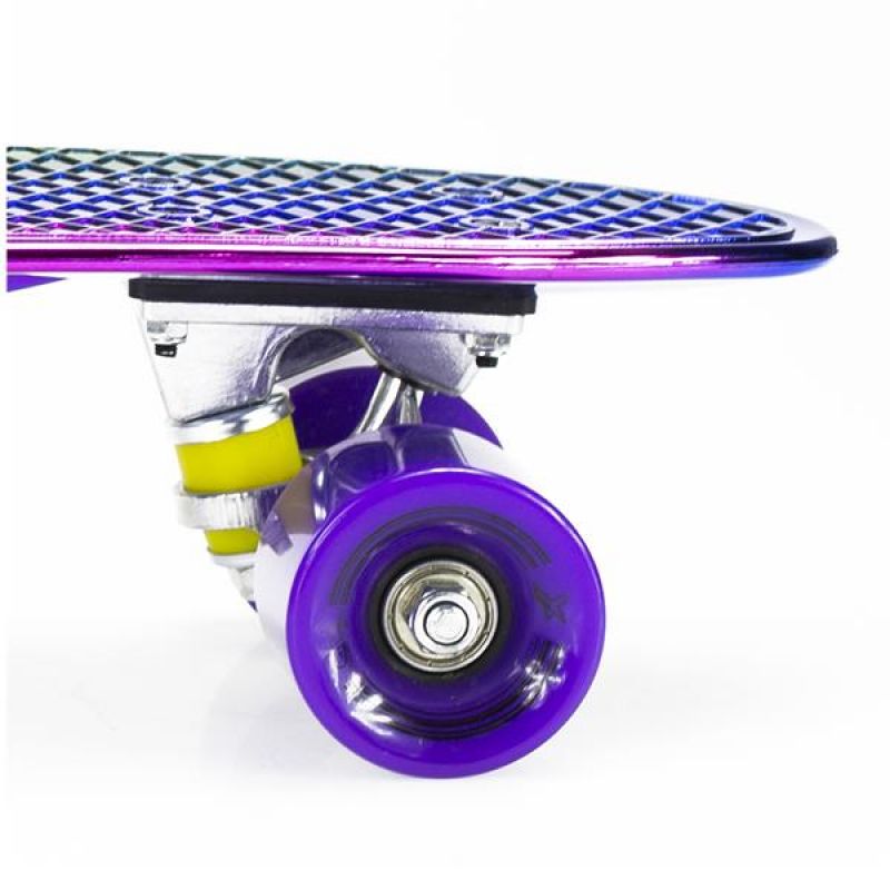 Nils Extreme ELECTROSTYLE PENNYBOARD PNB01 RAINBOW Skateboard