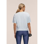 CASALL Women's Laser Mesh Tee Blue