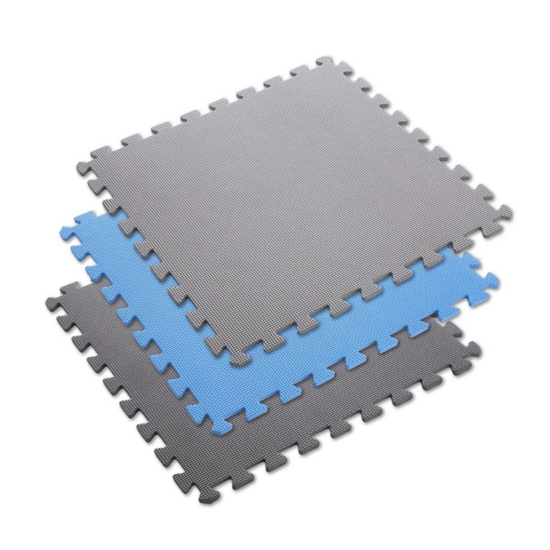Multipack One Fitness MP10 puzzle mat blue-gray 9 pieces 10 mm In preparation Your Sports Performance