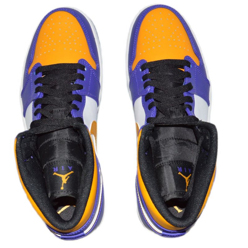 Air Jordan 1 MID Sneakers Los Angeles Lakers LA - DQ8426-517 Obuwie/Buty na co dzień Your Sports Performance