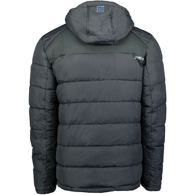 Men’s Jacket Geographical Norway BEACHWOOD DGREY-BLUE DB MEN 068 BS4 (WU6633H/GN-DARK GREY)