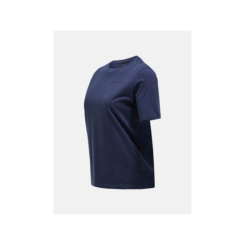 Peak Performance W Original Small Logo Tee Blue