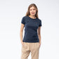 Women's T-shirt with short sleeves LADY PLAYO II SLIM Hi-Tec