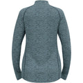 ODLO TENCIA Women's Mid Layer Full Zip Jacket, Blue