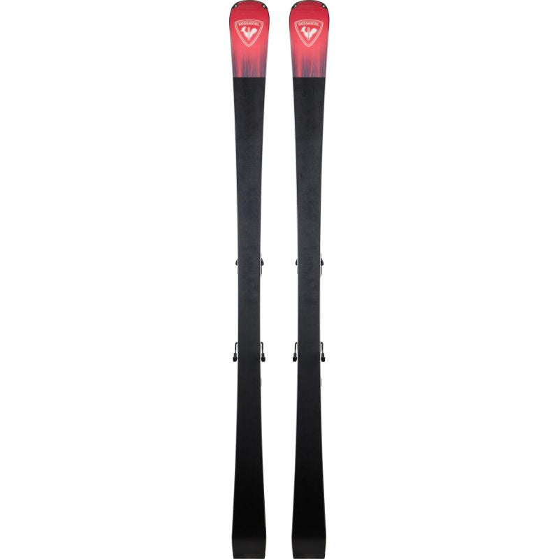 Rossignol Hero ST Ti Skis + LOOK Spx 14 Konect Gw B80 Silver Red Bindings