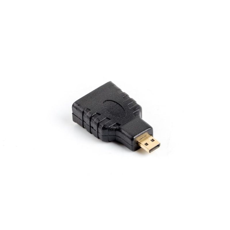 Lanberg AD-0015-BK adapter (HDMI F - Micro HDMI M; black) Kable i adaptery/Adaptery, przejściówki Your Sports Performance