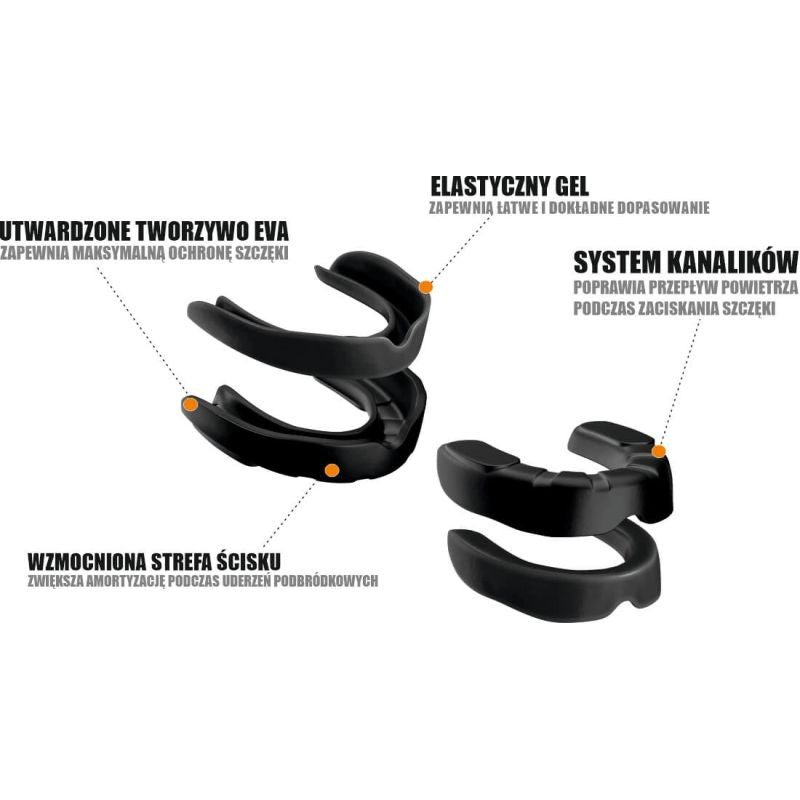 Gel Mouthguard + Box - Fangs | GelTech ochraniacze zębów Your Sports Performance