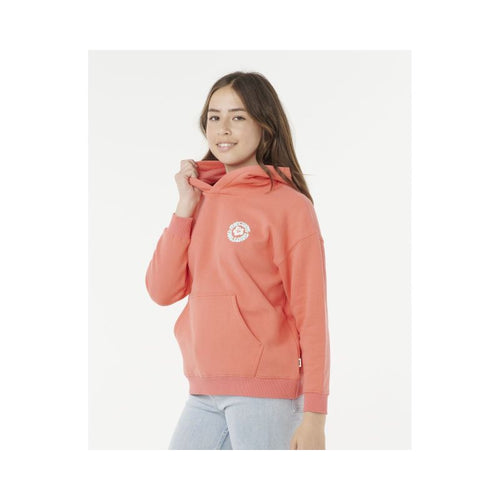 RIP CURL LUXE SURFHOOD-GIRL sweatshirt red