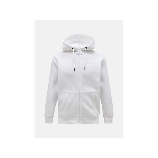 Peak Performance M Original Small Logo Zip Hood sweatshirt white Import z PMSport Your Sports Performance