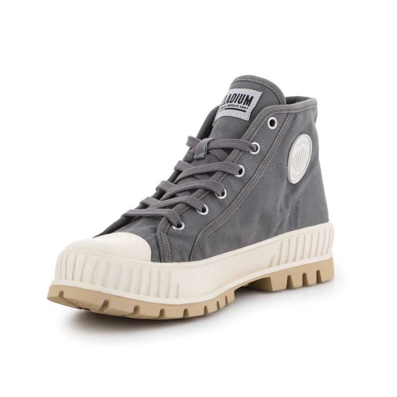 Palladium Pallashock Mid OG Granite Gray U 76681-070-M Footwear/Lifestyle/Palladium Your Sports Performance