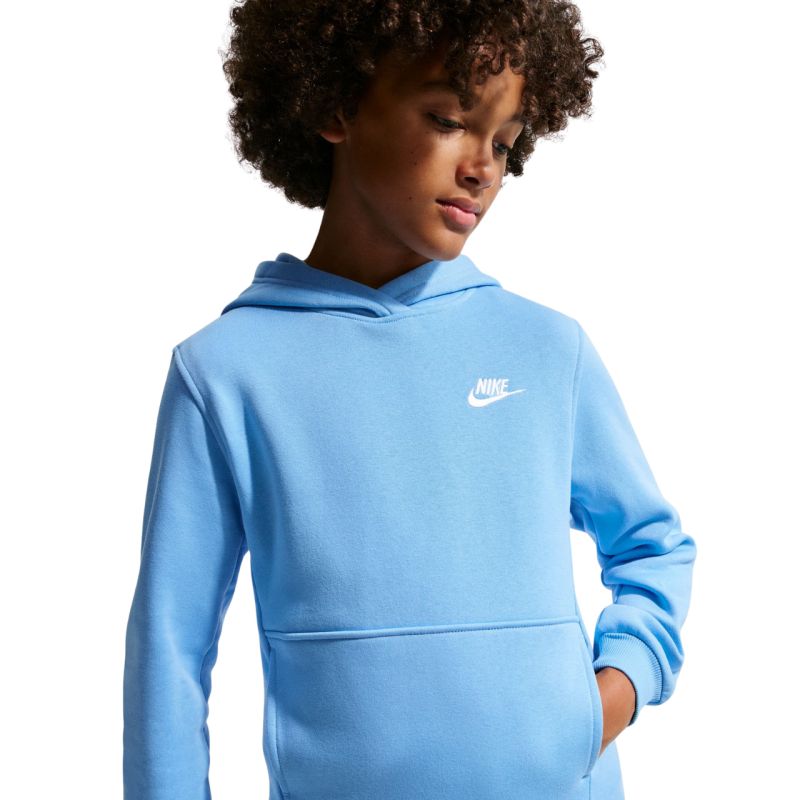 Nike Sportswear Club Fleece Kids' Sweatshirt Light Blue FD3000 497