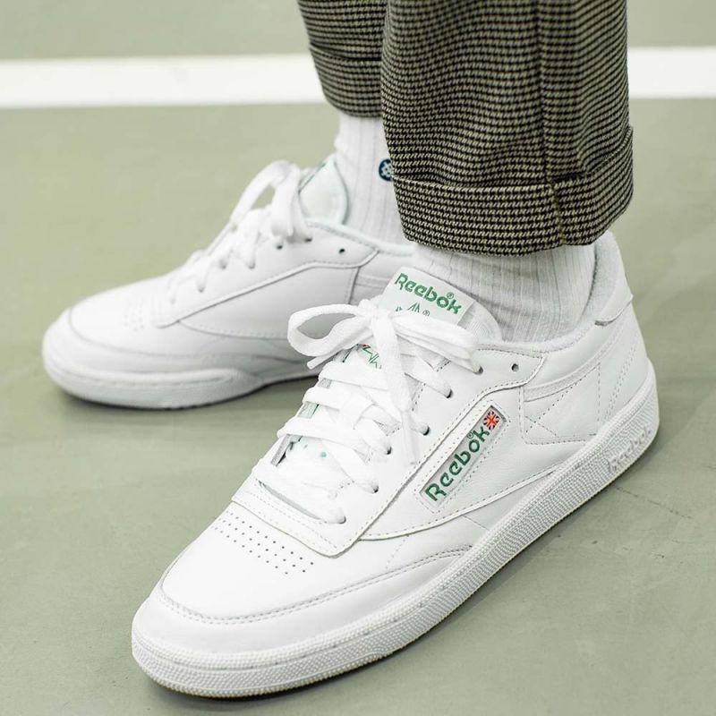 Reebok Club C Women's White Sneakers (CN0905) In preparation Your Sports Performance