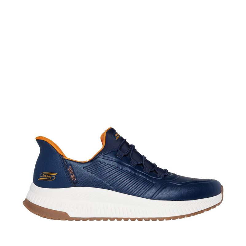 Skechers Bobs Squad 4 Direct Step Men's Shoes Navy Blue 118424 NVY Skechers