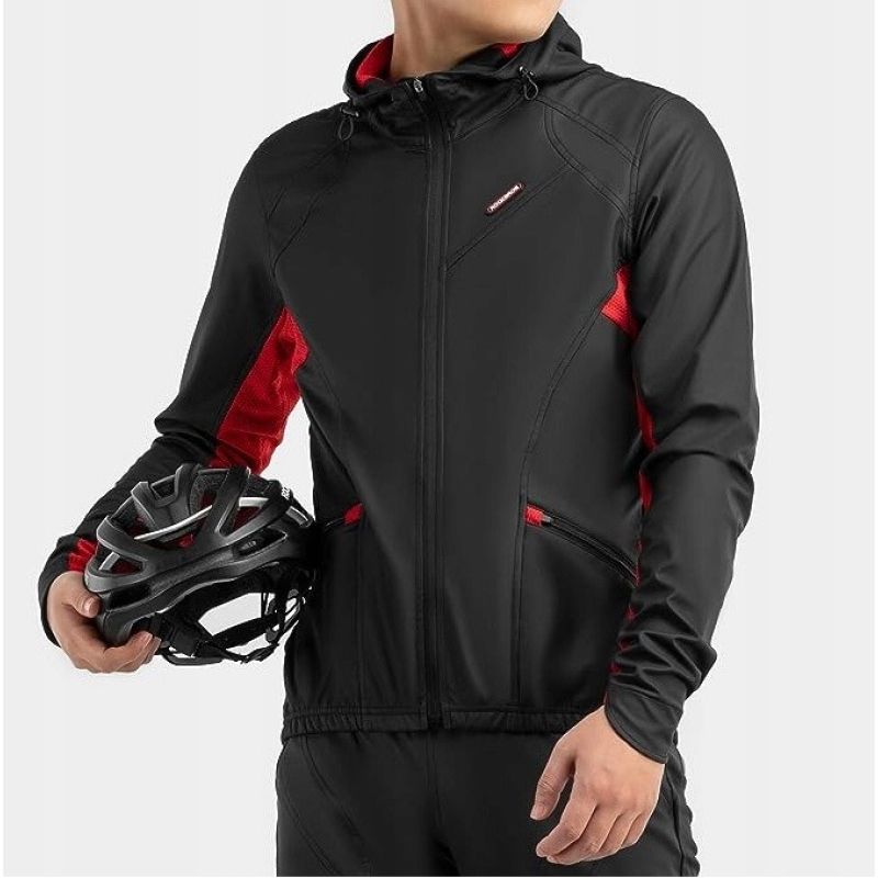 Rockbros Unisex Sports Winter Jacket Black 4XL Rockbros/Odzież Rowerowa/Kurtki Your Sports Performance