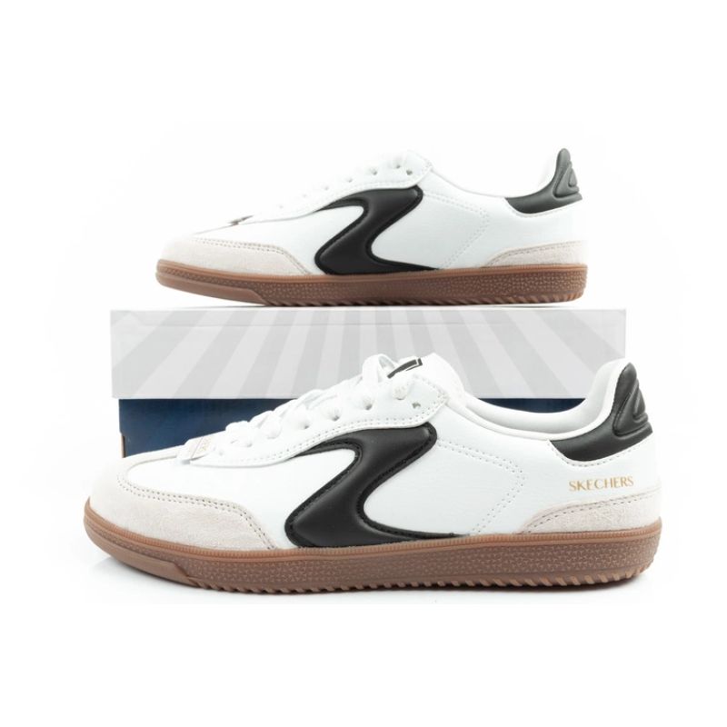 Skechers Kickoff women's sneakers white leather sports shoes Skechers