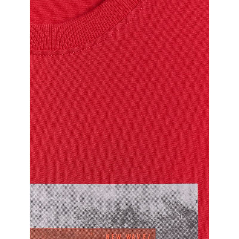 Men's regular printed T-shirt 4F 4FWSS26TTSHM3034-62S 4f