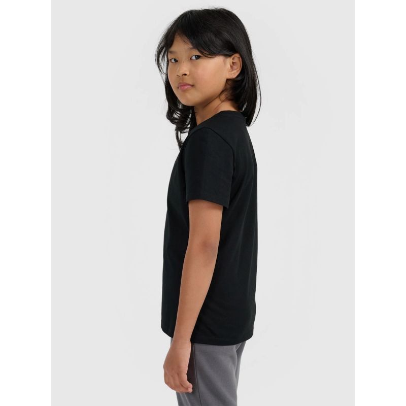 Regular plain girls' T-shirt 4F 4FJRMM00TTSHF3231-20S 4f