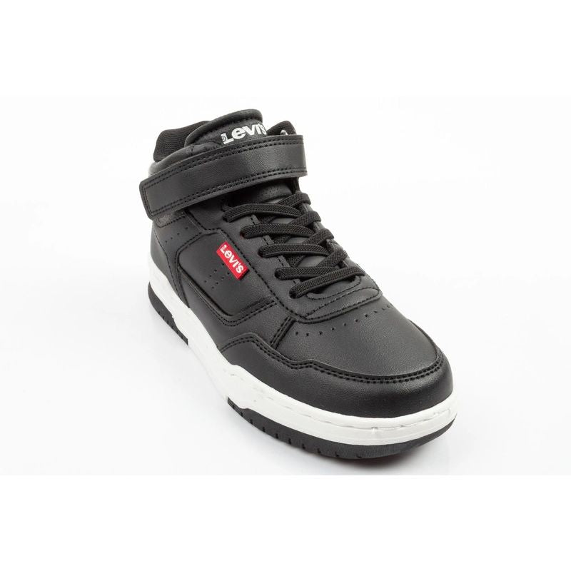 Levi's John SE black ankle-high Velcro children's sports shoes
