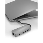 TERRATEC CONNECT C8 - Docking Station - USB-C - HDMI - GigE Kable i adaptery/Adaptery, przejściówki Your Sports Performance