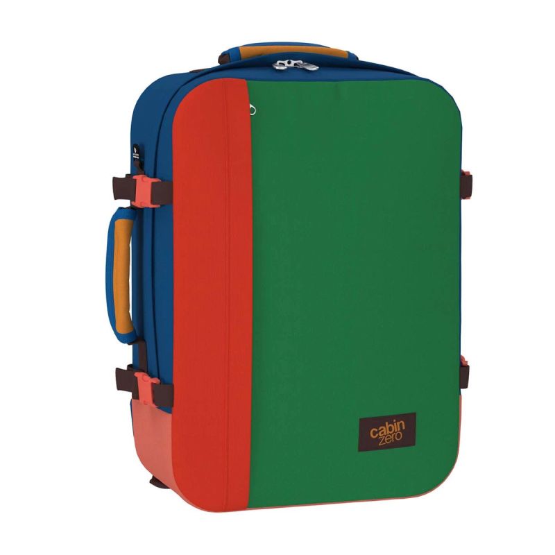 CabinZero Classic 44L Tropical Blocks Hiking Backpack - CZ172308 Akcesoria i sprzęt koszykarski/Torby i plecaki Your Sports Performance