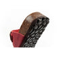 Bio Bio Women's slippers, profiled flip-flops, natural leather Your Sports Performance
