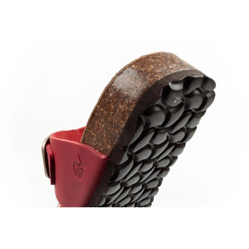 Bio Bio Women's slippers, profiled flip-flops, natural leather Your Sports Performance