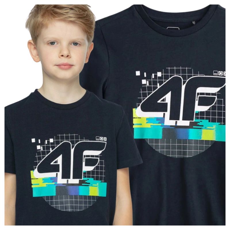 Boy's T-shirt 4F 4FJWSS25TTSHM3051-20S *Kategoria tymczasowa Your Sports Performance