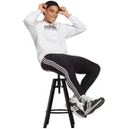 adidas Essentials Single Jersey Tapered Open Hem 3-Stripes M IC0044 Clothing/Training Adidas