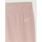 Girls' knitted leggings 4F 4FJRAW25TTIGF291-83S *Kategoria tymczasowa Your Sports Performance