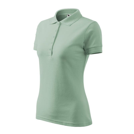 Women's Pique Polo Shirt (sage) In preparation Your Sports Performance