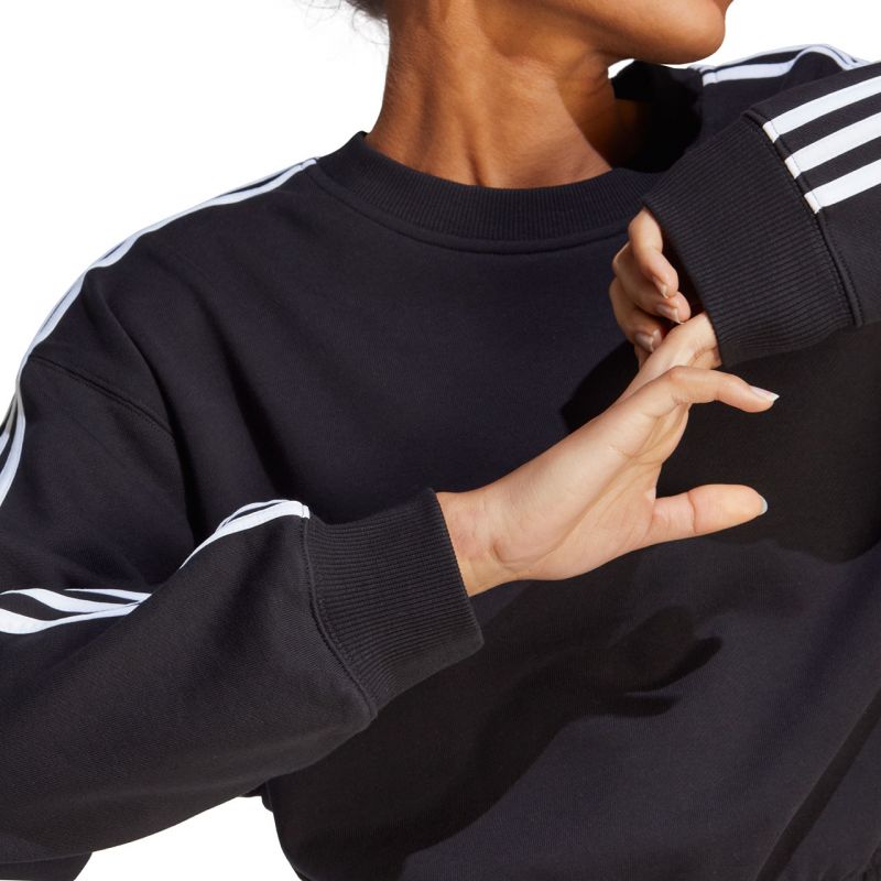 adidas Essentials 3-Stripes Crop W HR4926 sweatshirt Clothing/Lifestyle/adidas Adidas