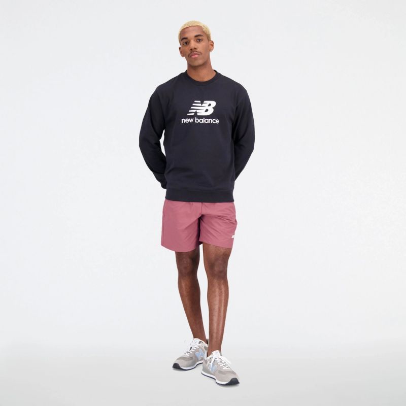 New Balance Essentials Stacked Logo Frenc M MT31538BK sweatshirt Clothing/Outdoor New Balance