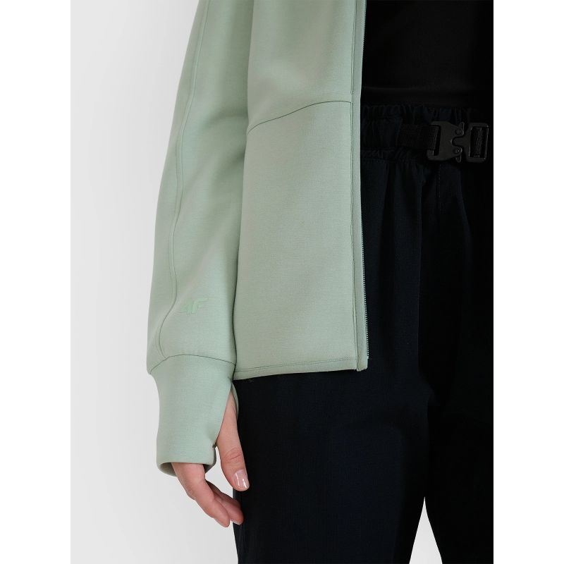 Women's zip-up hooded sweatshirt 4F 4FWSS25TSWSF1561-47S *Kategoria tymczasowa Your Sports Performance