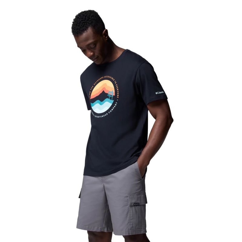Columbia Path Lake II Graphic Tee M 1934814024 Clothing/Outdoor/T-shirts with short sleeves/Columbia Your Sports Performance