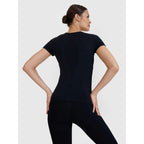 Women's quick-drying yoga and pilates t-shirt 4F 4FWSS25TFTSF1270-20S 4f