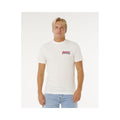 Men's T-shirt RIP CURL Desti Animals Tee white