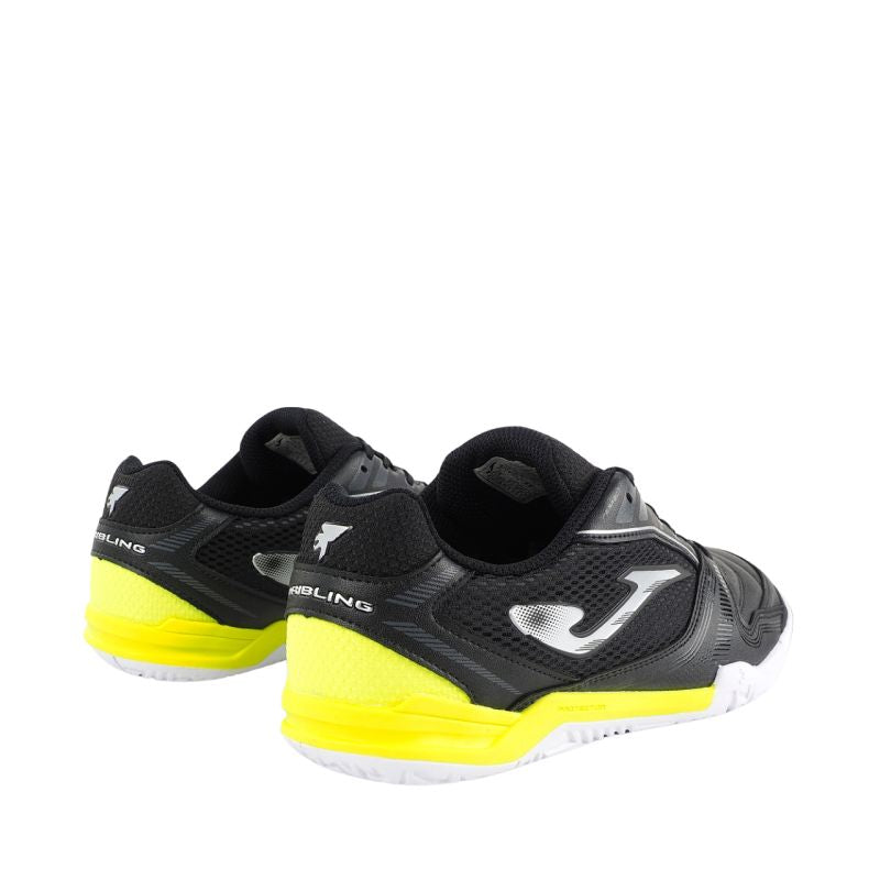 Joma Dribling Indoor 2631 Football Shoes, Black-Yellow DRIS2631IN