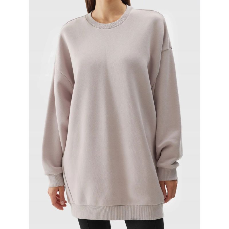 Women's sweatshirt without a hood, 4F 4FAW23TSWSF0764-56S *Kategoria tymczasowa Your Sports Performance