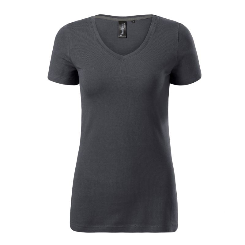 Malfini Action V-neck T-shirt W MLI-70183 light anthracite Clothing/Lifestyle/T-shirts/Malfini Malfini