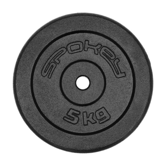 Cast iron weight 5kg Spokey Sinis H SPK-944484 Accessories/Training equipment Your Sports Performance