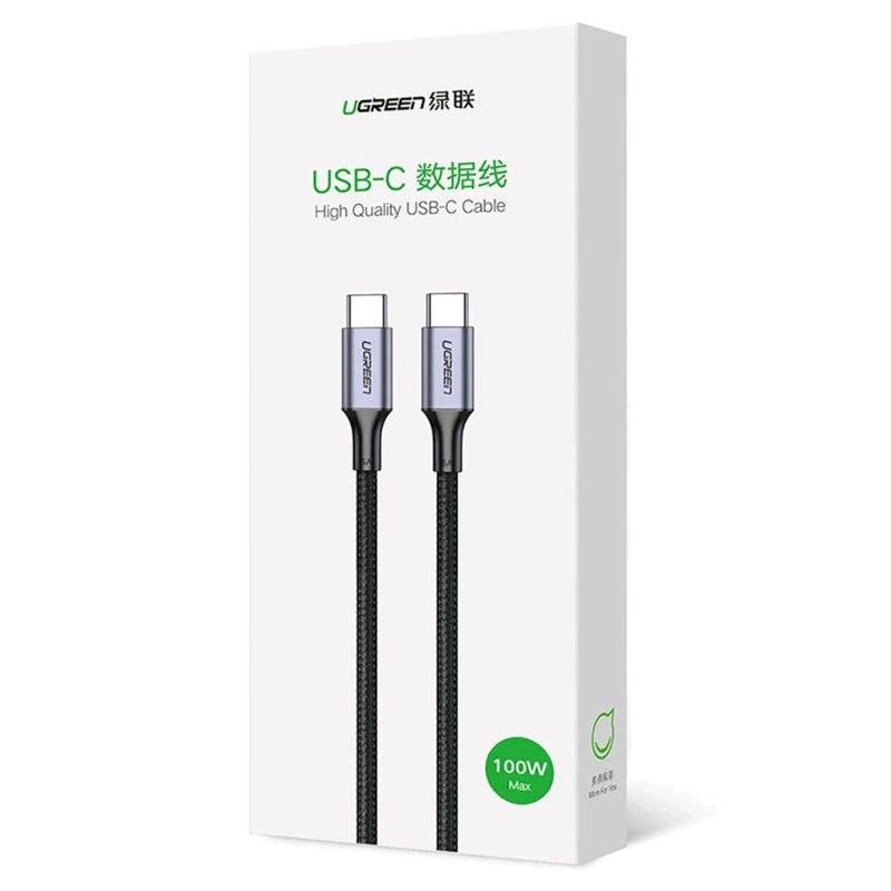 Ugreen Cable US316 90120 USB-C - USB-C PD QC FCP 100W 5A 480Mb/s 3m - gray Kable i adaptery/Kable USB Your Sports Performance