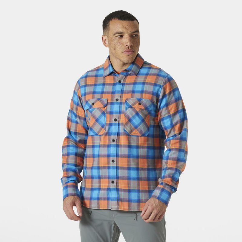Helly Hansen flannel shirt LOKKA FLANNEL LS SHIRT 62731 304 In preparation Your Sports Performance