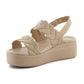 Crocs Brooklyn Woven Low Wedge W 209977-212 sandals Footwear/Lifestyle/Crocs Crocs