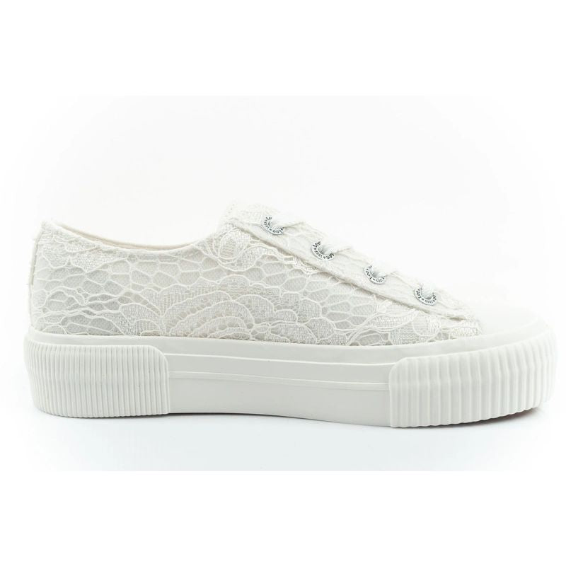 Lee Isla women's sports shoes sneakers white platform lace To be categorized Your Sports Performance